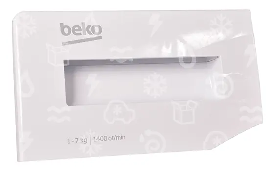 čelo násypky prášku pračky BEKO, 1912014107